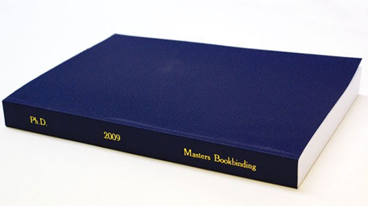 masters thesis binding